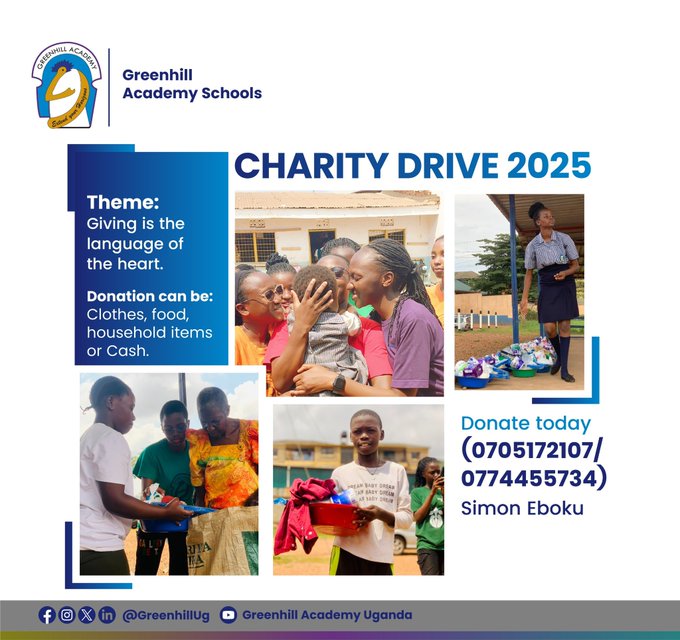Greenhill Academy Schools' 2025 Charity Drive